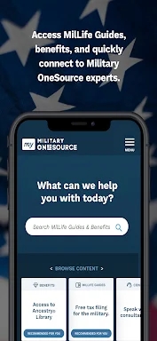 My Military OneSource screenshots