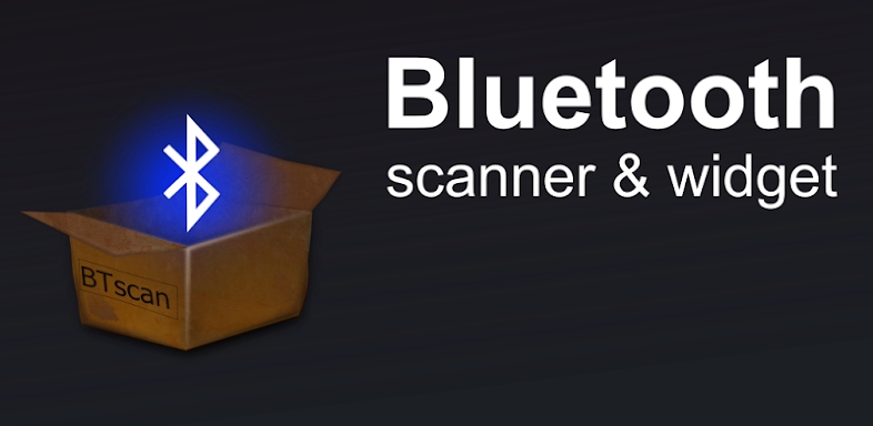 Bluetooth scanner & widget screenshots