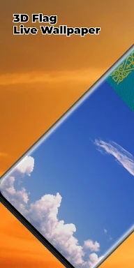 Kazakhstan Flag Live Wallpaper screenshots