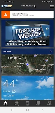 WAFB First Alert Weather screenshots