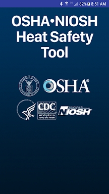 OSHA NIOSH Heat Safety Tool screenshots