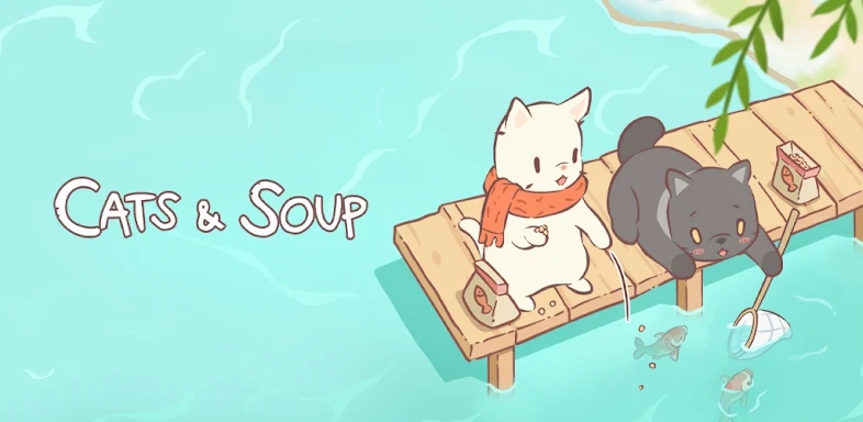 Cats & Soup - Cute Cat Game screenshots