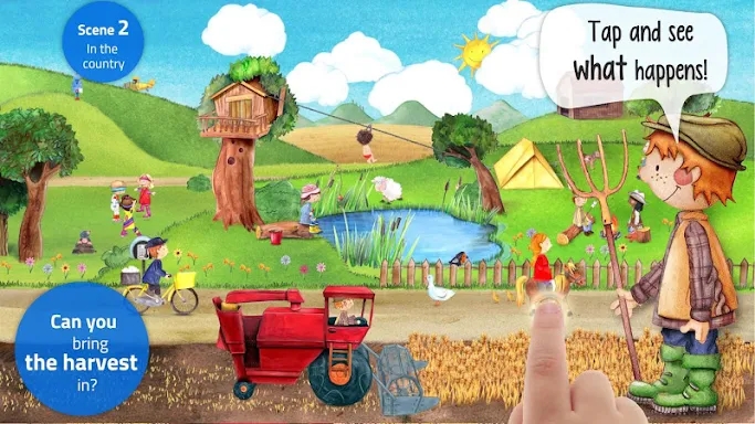 Toddler's App: Farm Animals screenshots