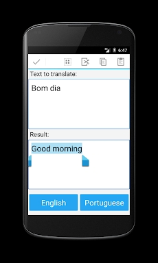 Portuguese English Translator screenshots