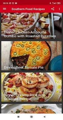 Southern Food Recipes screenshots