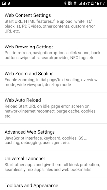 Fully Kiosk Browser & Lockdown screenshots