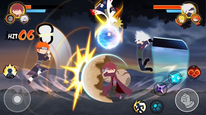 Stickman Ninja - 3v3 Battle screenshots