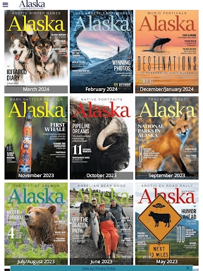 Alaska Magazine screenshots