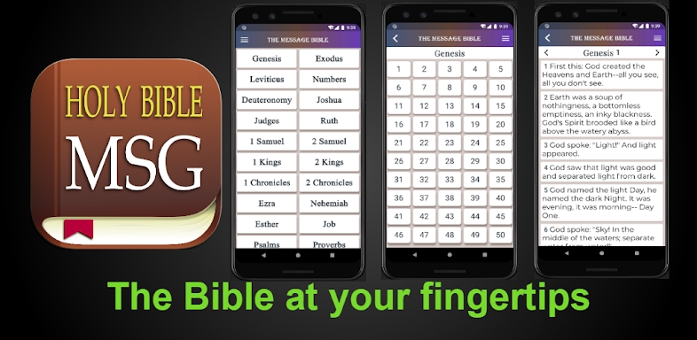 The Message Bible screenshots
