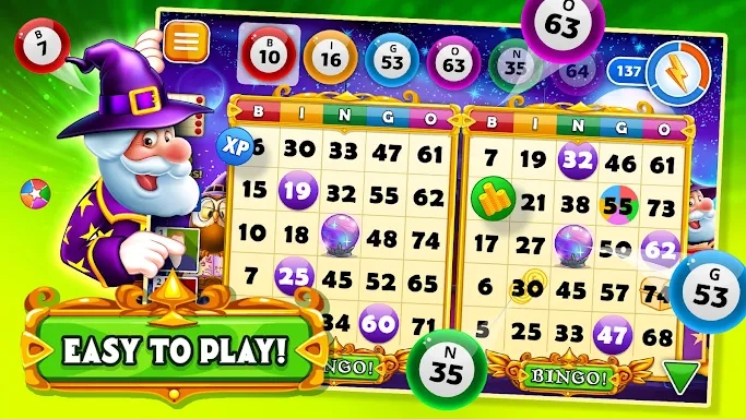Wizard of Bingo screenshots