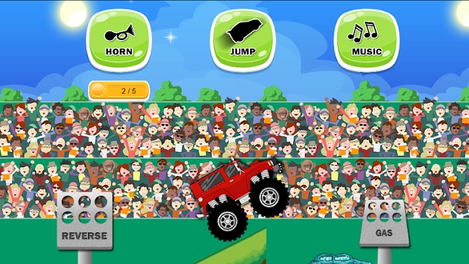 Monster Truck Game for Kids screenshots