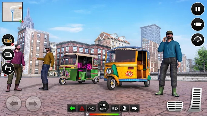 Modern Rickshaw Driving Games screenshots