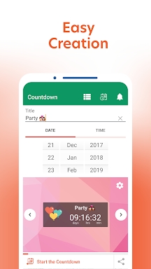 Countdown Days App & Widget screenshots