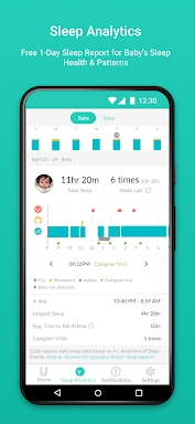 CuboAi Smart Baby Monitor screenshots