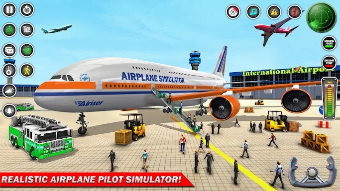 Airplane Games: Flight Sim 3D screenshots