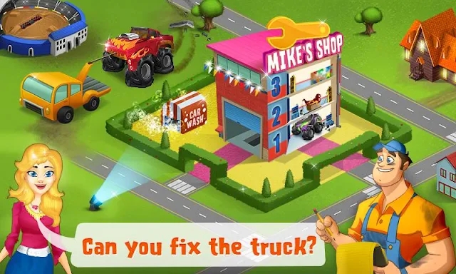Mechanic Mike - Monster Truck screenshots