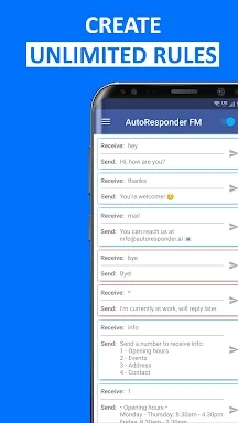 AutoResponder for Messenger screenshots