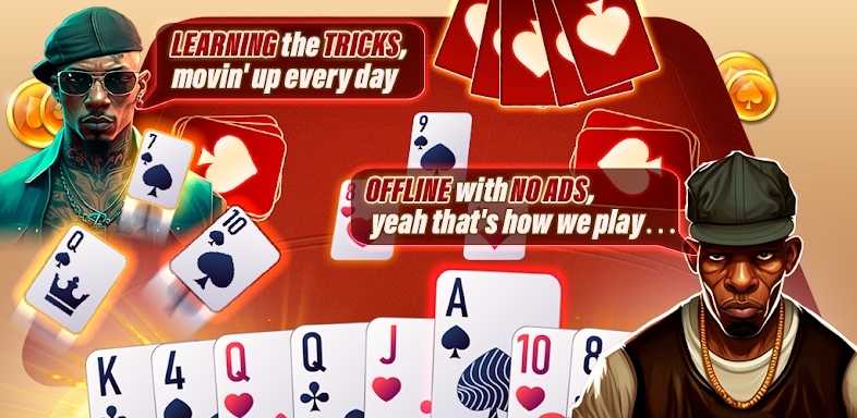 Spades: Classic Card Game screenshots