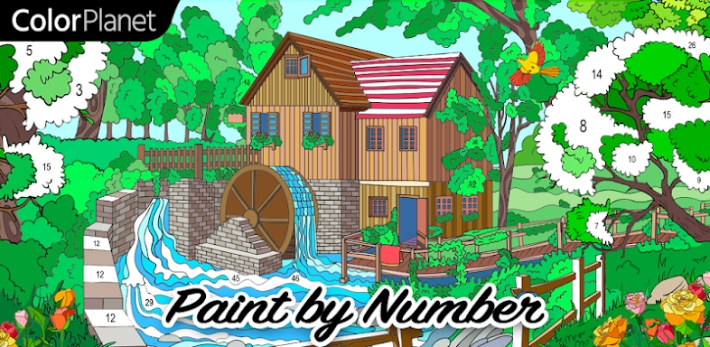 ColorPlanet® Paint by Number screenshots