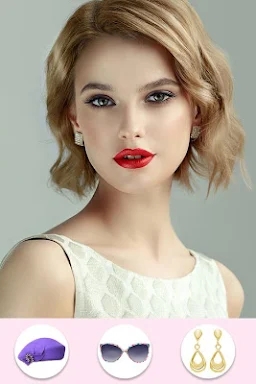 Makeup & Hairstyle Changer screenshots
