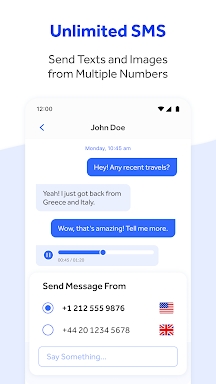 WePhone: WiFi Phone Call &Text screenshots