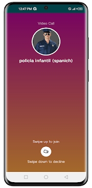 kids police - fake call app screenshots