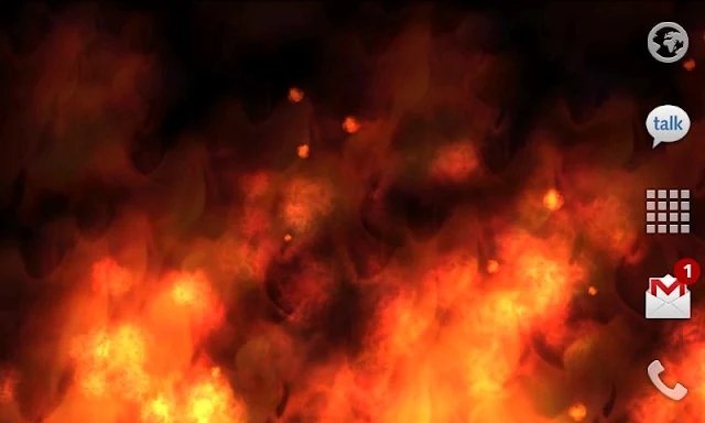 KF Flames Free Live Wallpaper screenshots
