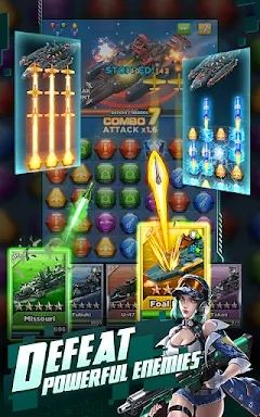 Battleship & Puzzles: Match 3 screenshots