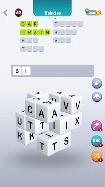 Word Cubes screenshots