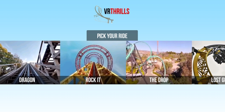 VR Thrills Roller Coaster Game screenshots