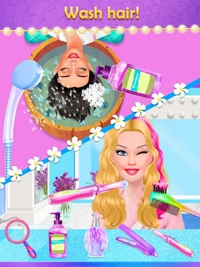 Beauty Makeover Salon Game screenshots