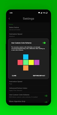 CubeX - Solver, Timer, 3D Cube screenshots