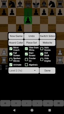 Chess for Android screenshots