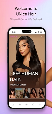 UNice: Wigs & Hair Bundles screenshots