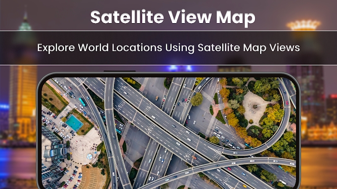 GPS Earth Maps Live Navigation screenshots