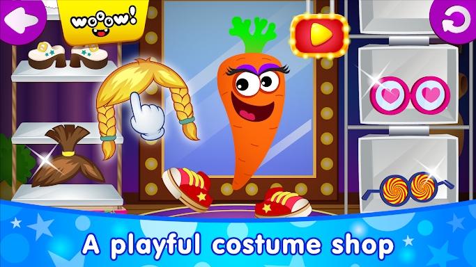 DRESS UP games for toddlers screenshots