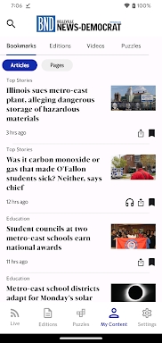 Belleville News Democrat News screenshots