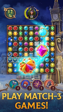 Clockmaker: Jewel Match 3 Game screenshots