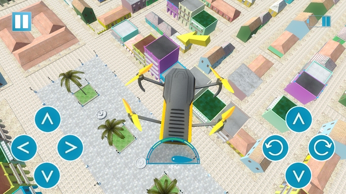 Drone lander simulator 3d screenshots