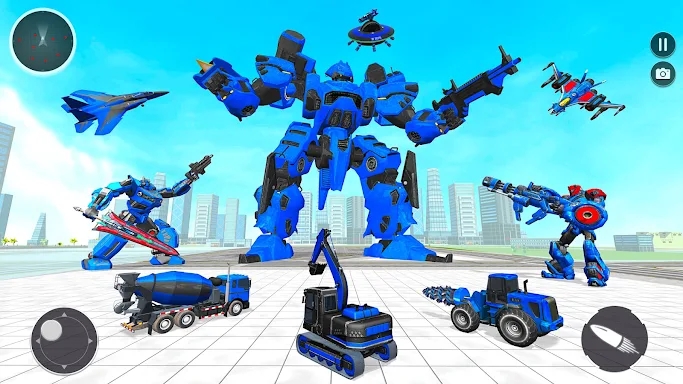 Mech Robot Transforming Game screenshots