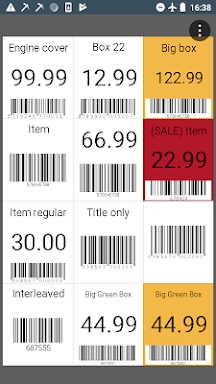 Barcode Generator - labels PDF screenshots