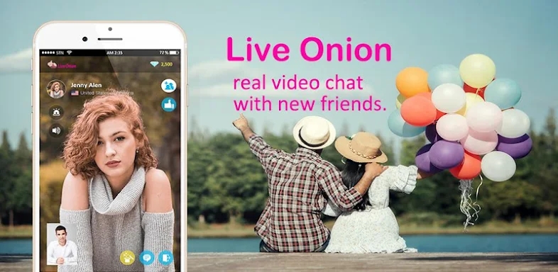 Live Onion Video Chat screenshots