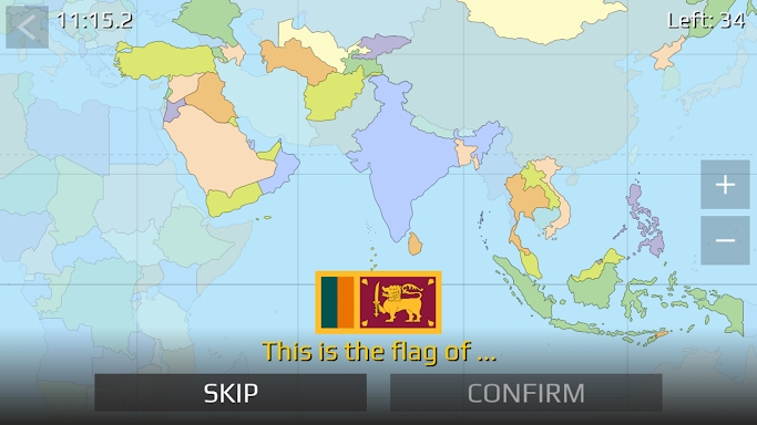 World Map Quiz screenshots