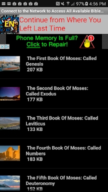 Audio Bible in English screenshots