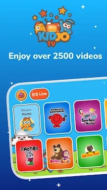 Kidjo TV: Videos for Kids screenshots