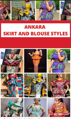Ankara Skirt & Blouse Styles screenshots