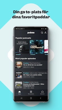Podme: Premium Podcast Player screenshots