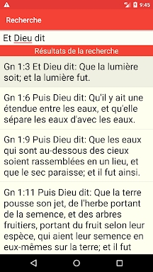La Sainte Bible en français screenshots