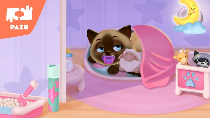 Cat game - Pet Care & Dress up screenshots