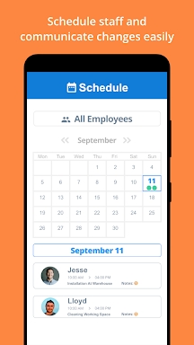 SINC: Employee Time Clock screenshots